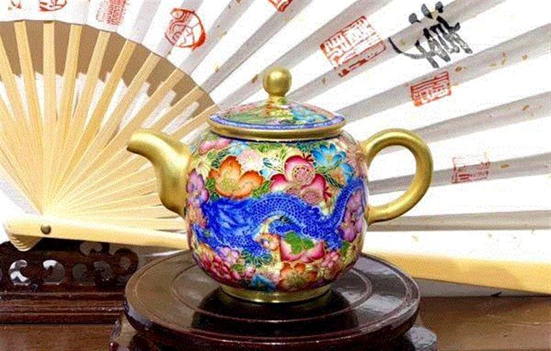 【展会预爆】伦敦手工艺周“技艺中国”展介绍(四),伦敦,展会,手工艺周,工艺,手工艺,万花,珐琅,英国,旗袍,商业