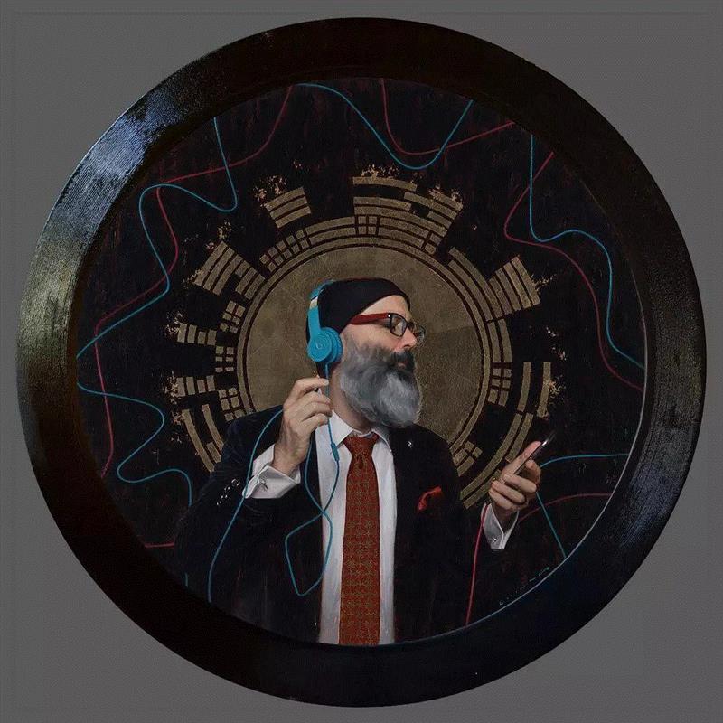 这个肖像真的画得很厉害!手残党表示很羡慕!