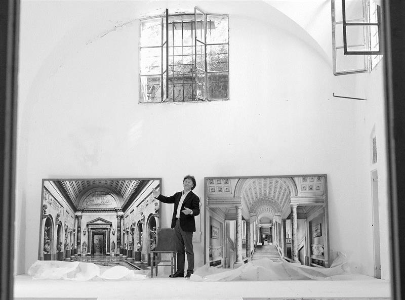 马西莫·李斯特里在个人工作室,SHM新展预告 | 马西莫·李斯特里“空间的创造”,马西莫,SHM,新展,李斯特里,李斯特,意大利,Listri,图书馆,大厅,建筑