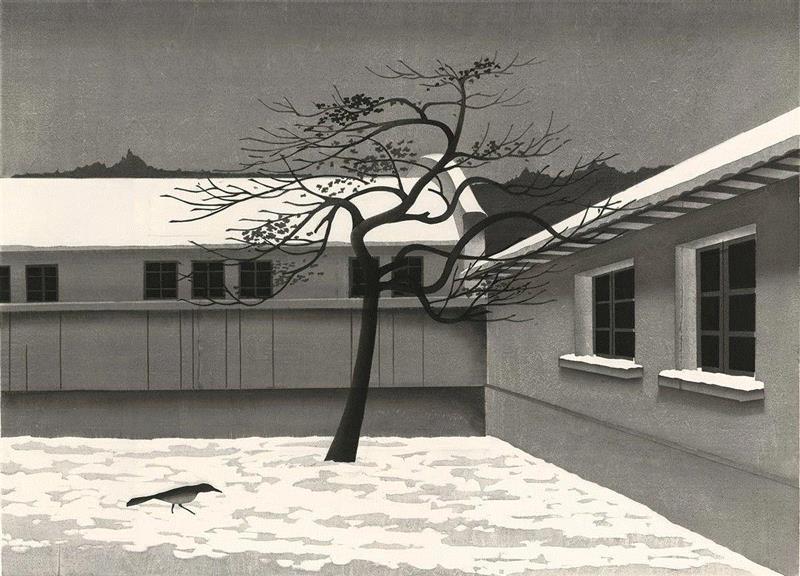 陈琦 Chen Qi,亚洲展讯 | 生逢其时 - 小林敬生 & 陈琦作品展,陈琦,小林,亚洲,展讯,版画,日本,英国,木刻,美术馆,水印