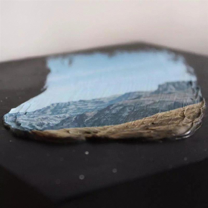 一笔就能画出绝美的风景，佩服！