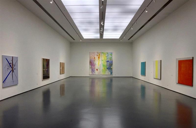 展览现场,薇罗妮卡·威戈（Veronika Wenger）| “风格派及未来”参展艺术家,风格派,Wenger,薇罗妮卡·威戈,马克笔,丝线,荷兰,华侨城,美术馆,Boxes,胶带