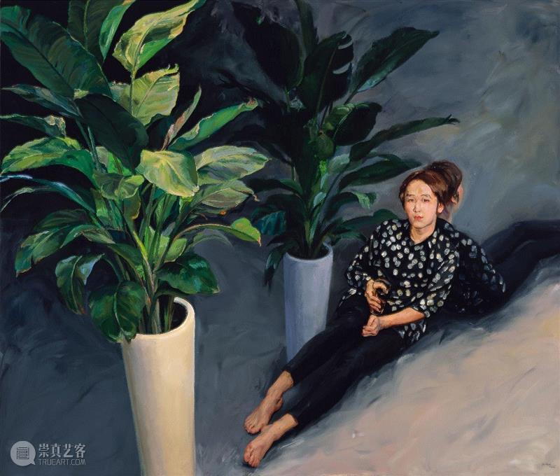 喻红，《共生》，2018,【关注】喻红 — 十个朋友（二）,喻红,肖像,丙烯,纪录片,李宇春,人物,姜杰,刘博,娑婆,模特