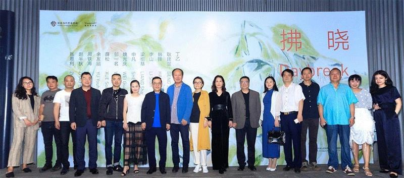 谷仓 · 现场 | “拂晓” 开幕现场,谷仓,丁乙,余友涵,耿建翌,韩锋,李山,梁绍基,申凡,魏光庆,邬一名
