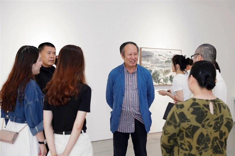 谷仓 · 现场 | “拂晓” 开幕现场,谷仓,丁乙,余友涵,耿建翌,韩锋,李山,梁绍基,申凡,魏光庆,邬一名