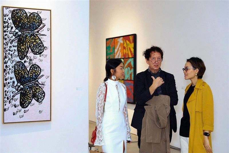 谷仓 · 现场 | “拂晓” 开幕现场,谷仓,丁乙,余友涵,耿建翌,韩锋,李山,梁绍基,申凡,魏光庆,邬一名