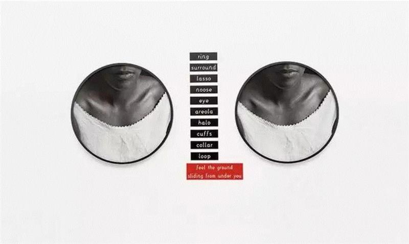 ▲ 劳娜·辛普逊，《无题（2个领口）》（Untitled (2 Necklines)），1