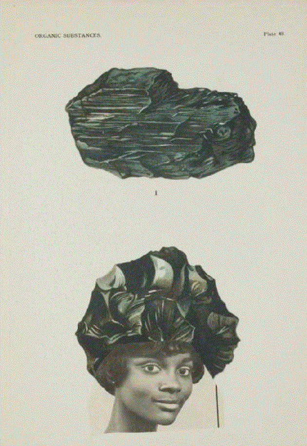 ▲ 劳娜·辛普逊（Lorna Simpson）,《地与天 #1》（Earth & 