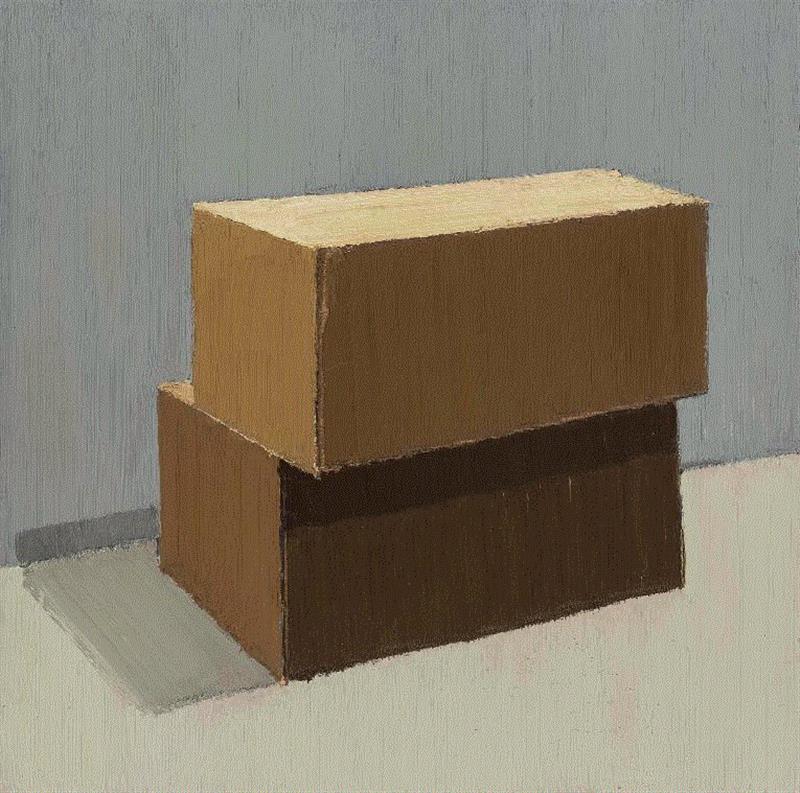 赵新雨《错位》100X100cm 布面油画 2015,展览推荐 | 日常之诗—当代青年艺术家群展即将亮相嘉都,青年,嘉都,绘画,李琪,油画,胡楠,张子叶,杨新,赵新雨,人物