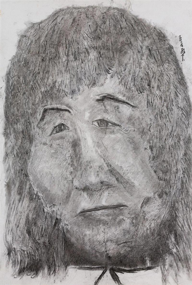 孔千 《No.14》 2016 纸本素描 44.3×29.5cm,时代的异象：孔千的素描之路（1973-2019）| 蜂巢北京 展览预告
