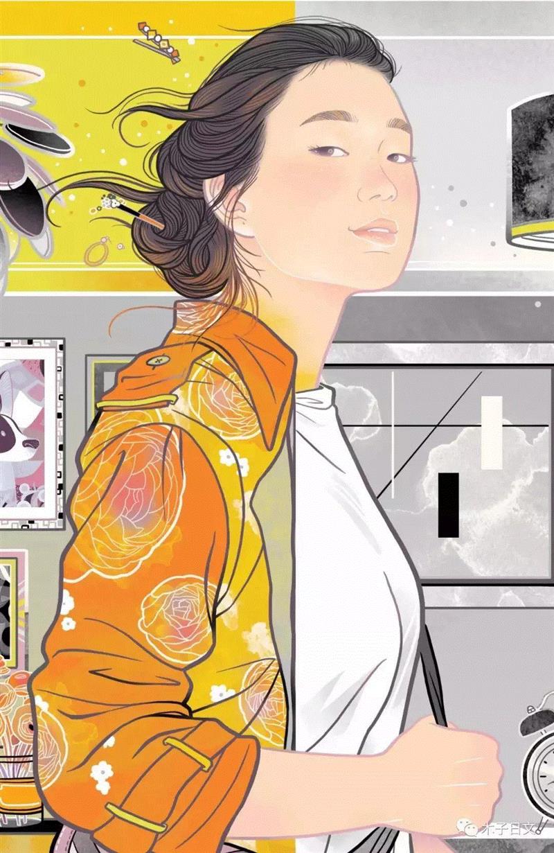 她们的插画获得了报刊界“奥斯卡”，不愧是清华毕业的，把中国风玩的如此惊艳！,插画,报刊,奥斯卡,清华,报纸,中国日报,小志,北影节,美术部,美编