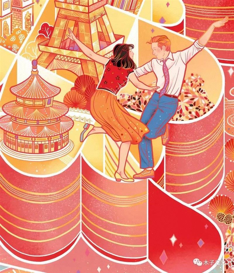 她们的插画获得了报刊界“奥斯卡”，不愧是清华毕业的，把中国风玩的如此惊艳！,插画,报刊,奥斯卡,清华,报纸,中国日报,小志,北影节,美术部,美编