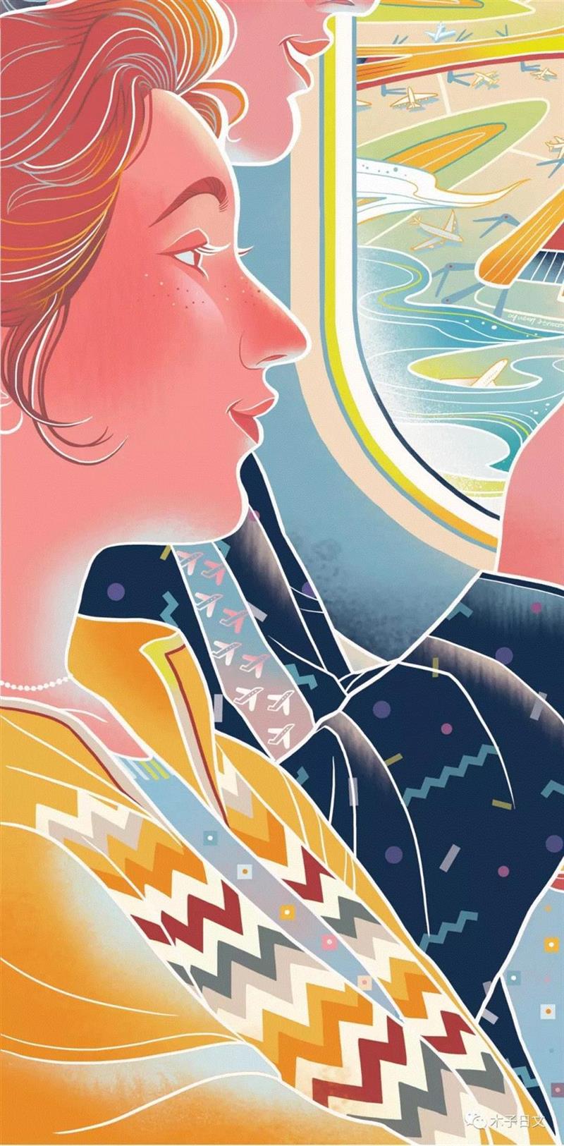 她们的插画获得了报刊界“奥斯卡”，不愧是清华毕业的，把中国风玩的如此惊艳！,插画,报刊,奥斯卡,清华,报纸,中国日报,小志,北影节,美术部,美编