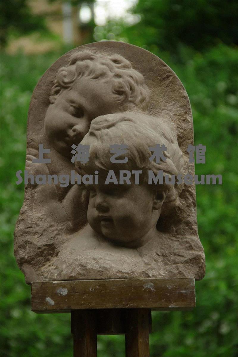 丘比特 2014 大理石 38cm ,【基地服务】为“梦织中国——乌克兰国际艺术大展”展品保驾护航,乌克兰,基地,艺术品,雕塑,上海艺术馆,Lumina,雕塑家,油画,金箔,大理石