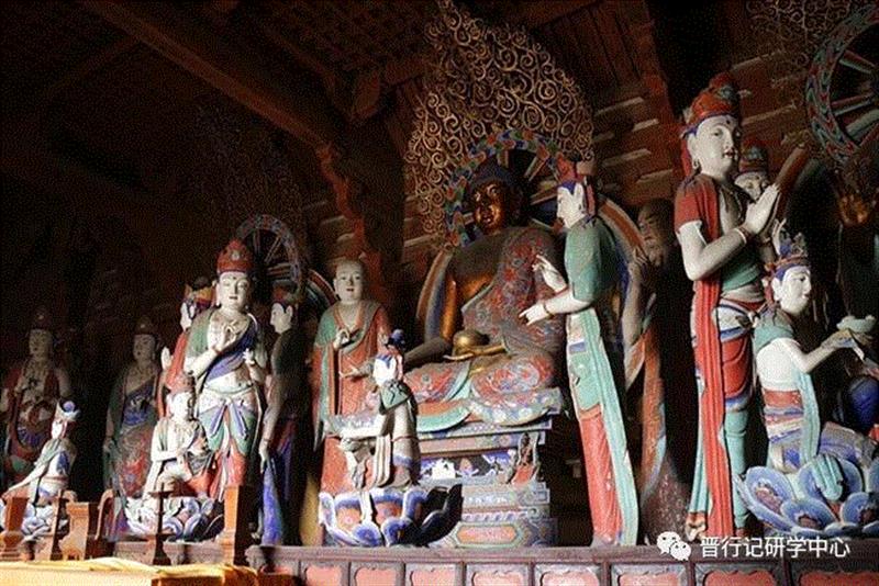 【东大殿内唐代彩塑】,游学 | 观亚洲佛光，品彩塑之冠（5月18日—5月19日）,亚洲,佛光,建筑,彩塑,太原,雕塑,双林寺,南禅寺,佛光寺,镇国寺