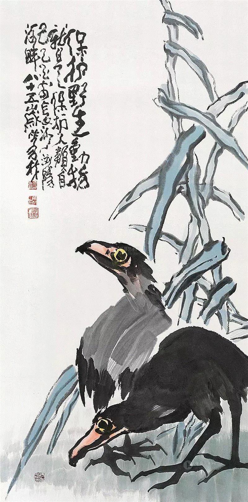 敬华2007年秋拍 《欧阳笃材 保护野生动物》,世界地球日丨让我们一起做地球的守护者,地球,世界地球日丨,敬华,野生动物,制品,万物,蔚蓝色,星球,姿态,奥秘