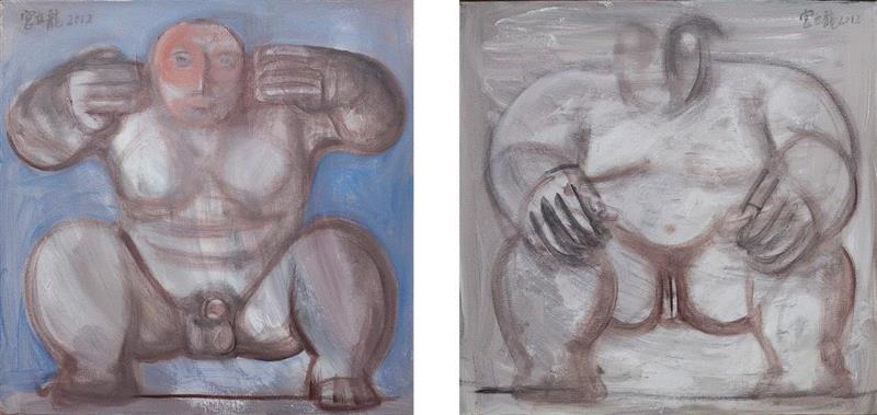 天 / 地,Gong Lilong’s Painting Journey & Historical Context