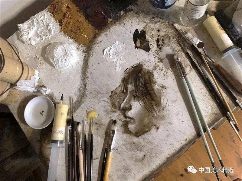 这样的作品让无数人赞叹,日本,小尾,人物,孤岛,美女,小尾修,安野光雅,绘画,一个人,脚步