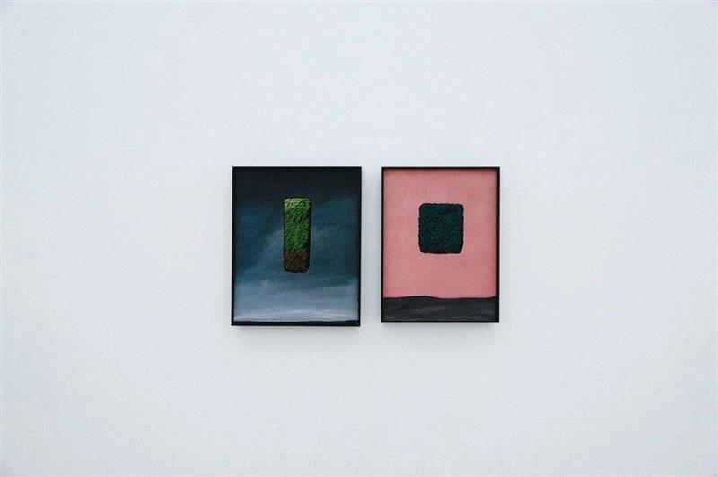 展览现场 | “胡枢: 无差别风景” | Tong Gallery+Projects,胡枢,差别,丙烯,巴黎,法国,绘画,感官,Gallery,地平线,头脑