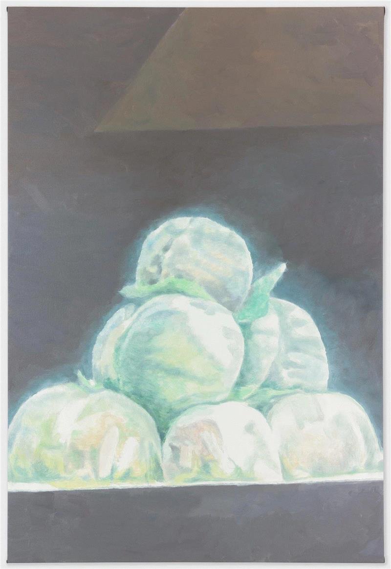 LucTuymans, Peaches, 2012 ? LucTuymans,将一切恐惧挡在画面之外：个性如我图伊曼斯（内藏高清大图）| Luc Tuymans,伊曼斯,Tuymans,之外,大图,卢蒙巴,博览会,绘画,背后,刚果,赖斯