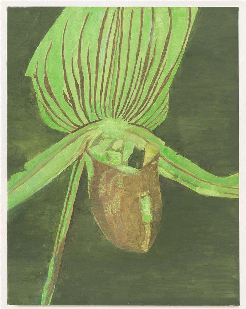 LucTuymans, Orchid, 1998 ? LucTuymans,将一切恐惧挡在画面之外：个性如我图伊曼斯（内藏高清大图）| Luc Tuymans,伊曼斯,Tuymans,之外,大图,卢蒙巴,博览会,绘画,背后,刚果,赖斯
