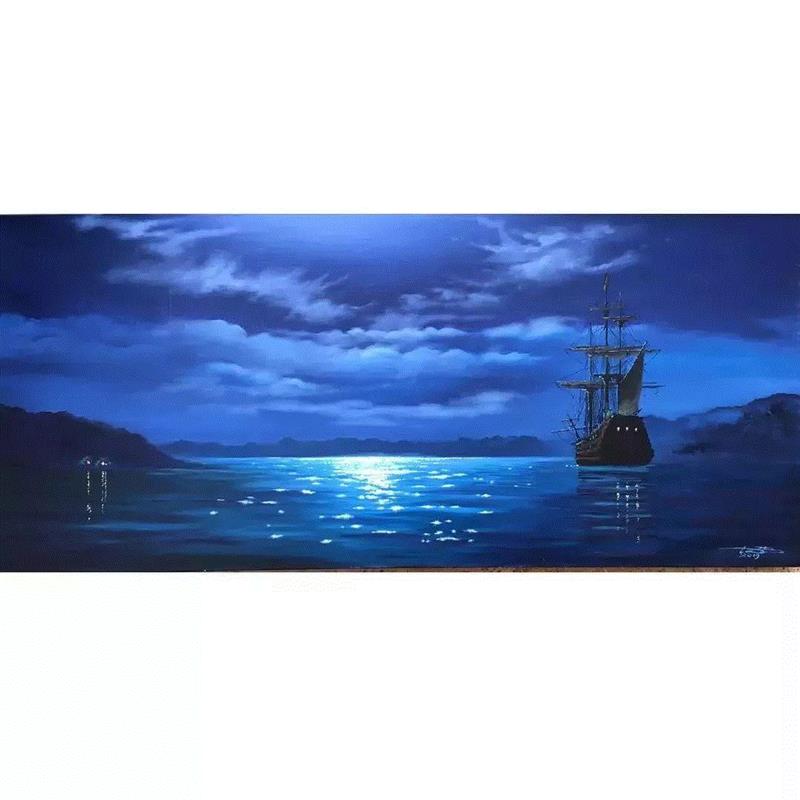水彩居然画得这么气势磅礴，厉害！,水彩,dubovoy,END