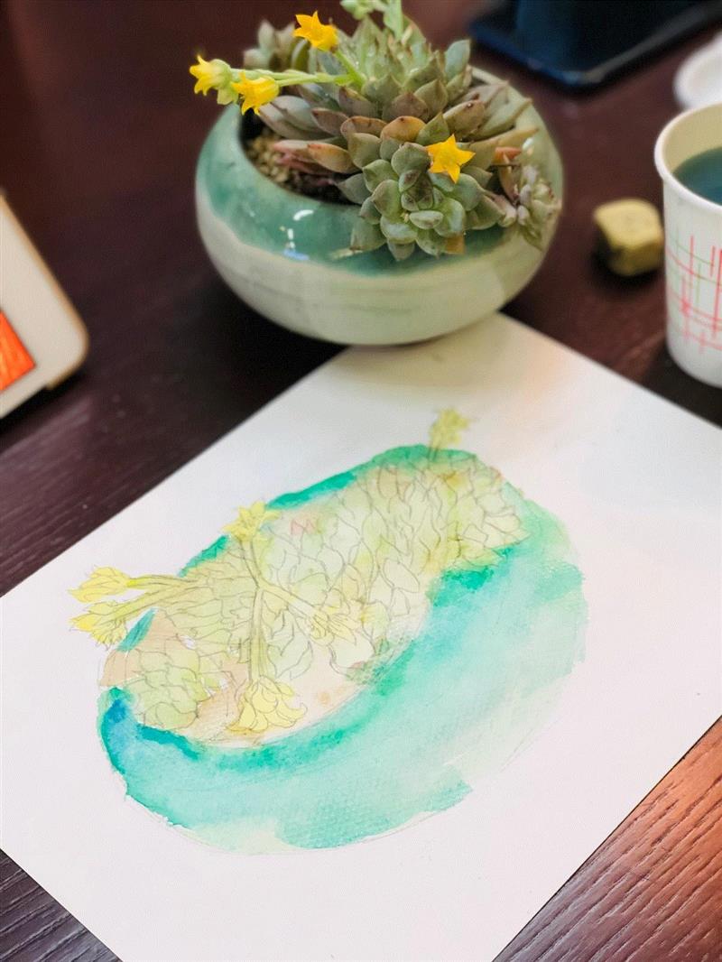 美博艺术中心 | M.ART“青”展沙龙之陈晓云写生创作分享讲座,陈晓云,美博艺术中心,沙龙,莫奈,印象派,睡莲,理论,爱好者,水彩,电话