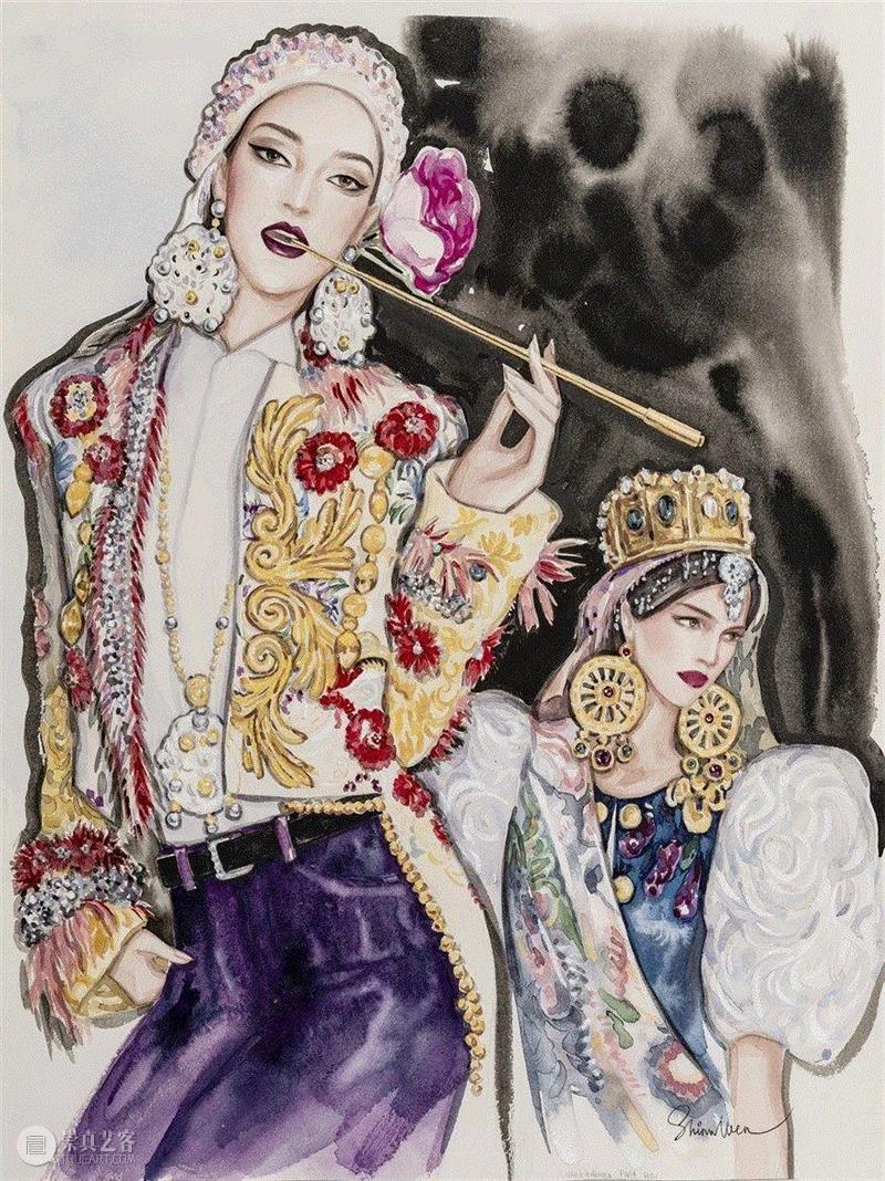 温馨  《秀后花絮》,【IFA-时尚艺术季】“第二届中国时装画大展”绽放武汉时尚艺术季，有你好看！,时尚,时装,艺术季,IFA,湖北美术学院,湖北省文学艺术界联合会,unit,美术馆,开幕式,地点