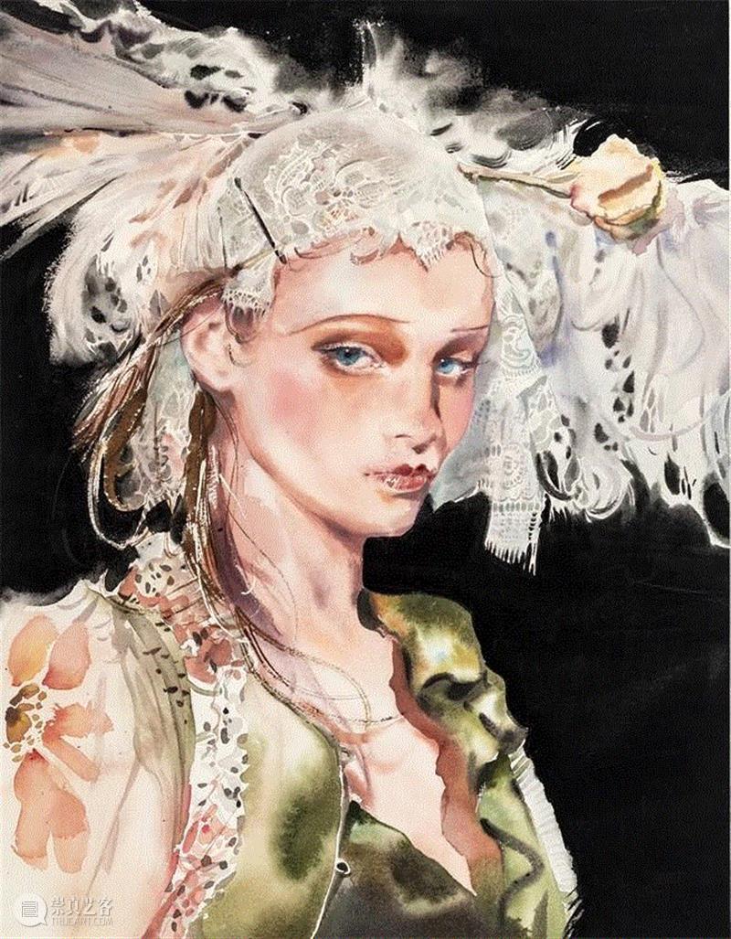 俞莞妞  《蕾丝少女》,【IFA-时尚艺术季】“第二届中国时装画大展”绽放武汉时尚艺术季，有你好看！,时尚,时装,艺术季,IFA,湖北美术学院,湖北省文学艺术界联合会,unit,美术馆,开幕式,地点