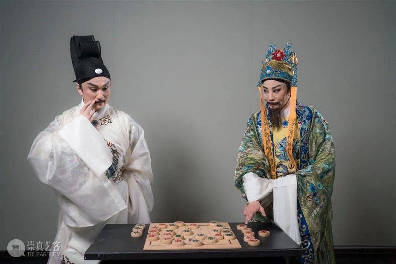 ▲国光剧团《天上人间 李后主》李煜与赵匡胤,听李后主心事,断罗汉图公案|“国光”新作首演唯美呈现“京昆·未来式”,李后主,京昆,国光,未来式,心事,新作,罗汉图,公案,国光剧团,十八罗汉
