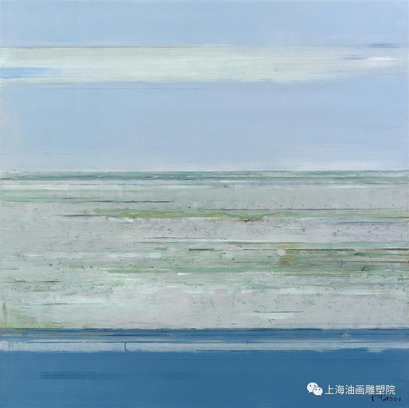 非相1801 布面丙烯 200×200cm 2018,【上海油雕院 l 展览】“若见——李向阳近作展”即将开幕,李向阳,近作展,非相,上海油画雕塑院,丙烯,上海油画雕塑院美术馆,主任,油画,如来,纪录片