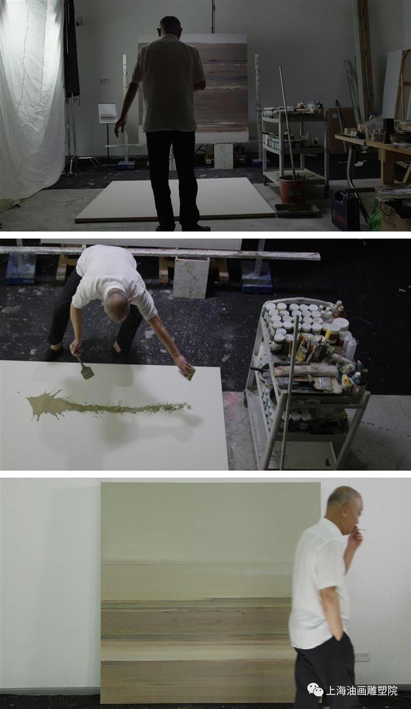 《非相》纪录片片段,【上海油雕院 l 展览】“若见——李向阳近作展”即将开幕,李向阳,近作展,非相,上海油画雕塑院,丙烯,上海油画雕塑院美术馆,主任,油画,如来,纪录片