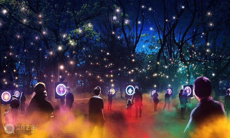 空间丨炫酷夜巡体验！大阪城公园的奇幻世界,夜巡,奇幻世界,大阪城公园,特效,灯光,时空,Akiyo,游客们,墙上,大阪