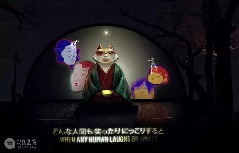 空间丨炫酷夜巡体验！大阪城公园的奇幻世界,夜巡,奇幻世界,大阪城公园,特效,灯光,时空,Akiyo,游客们,墙上,大阪