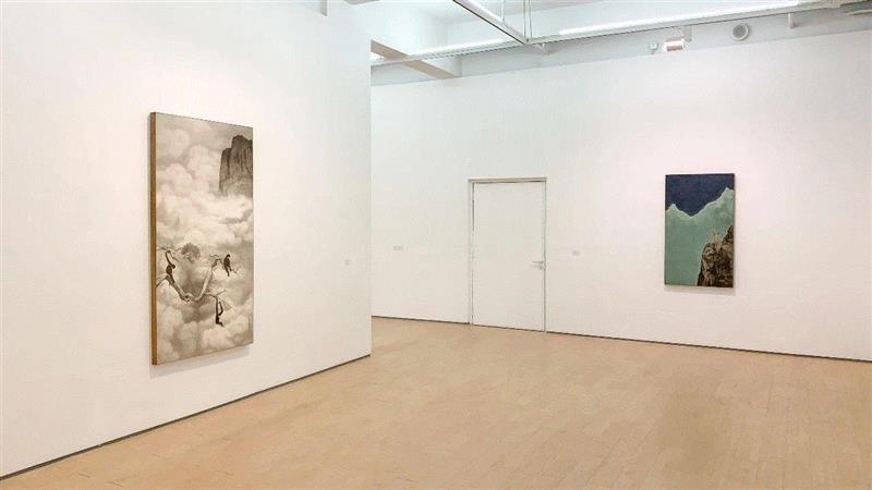 蜂巢深圳｜诚邀您参加“直到长出青苔：女性水墨艺术家邀请展”开幕,蜂巢,深圳,水墨,女性,邀请展,直到长出青苔,青苔,美学,Shenzhen,导览