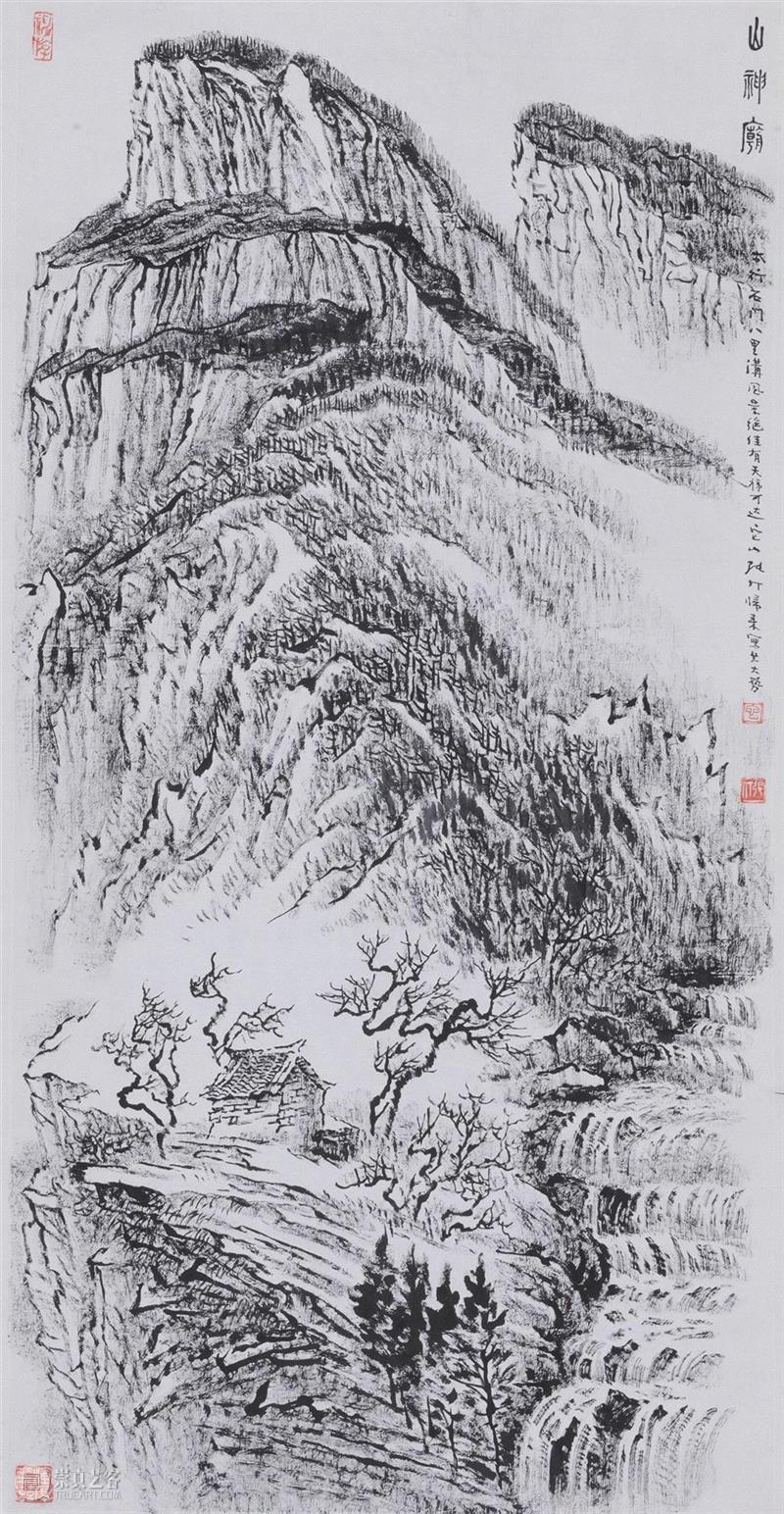 “巡礼·中国当代水墨大师”系列——张仃,张仃,水墨,漫画,壁画,东北,黄宾虹,焦墨,毕加索,水墨画,漫画家