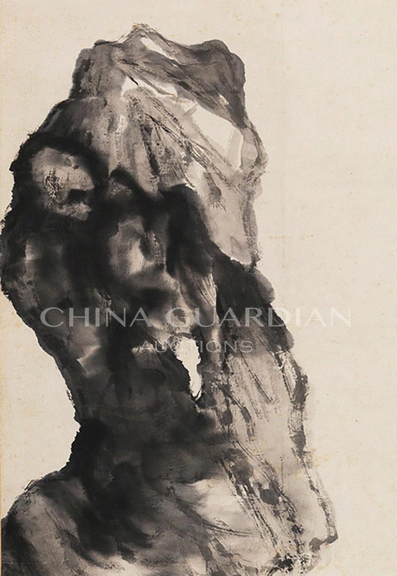 吴昌硕 《遐龄多子图》局部,【嘉德春拍】奇峰集来 灵气乾坤——吴昌硕《遐龄多子》图,吴昌硕,嘉德,奇峰集,灵气,乾坤,遐龄多子,多子,丹青,石榴,遐龄