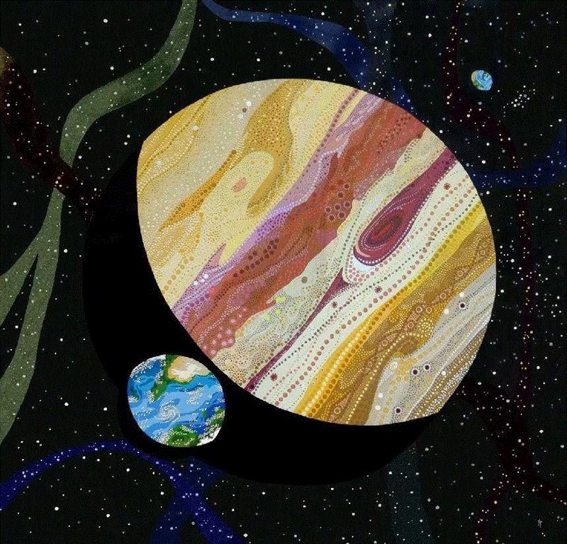 人类首张黑洞照片公布，艺术和太空究竟有什么关系？,太空,黑洞,宇宙,地球,外星,生物,月球,行星,外星人,星空