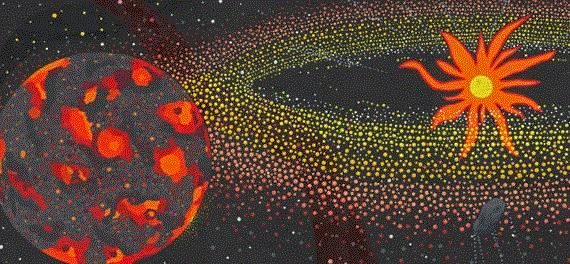 人类首张黑洞照片公布，艺术和太空究竟有什么关系？,太空,黑洞,宇宙,地球,外星,生物,月球,行星,外星人,星空