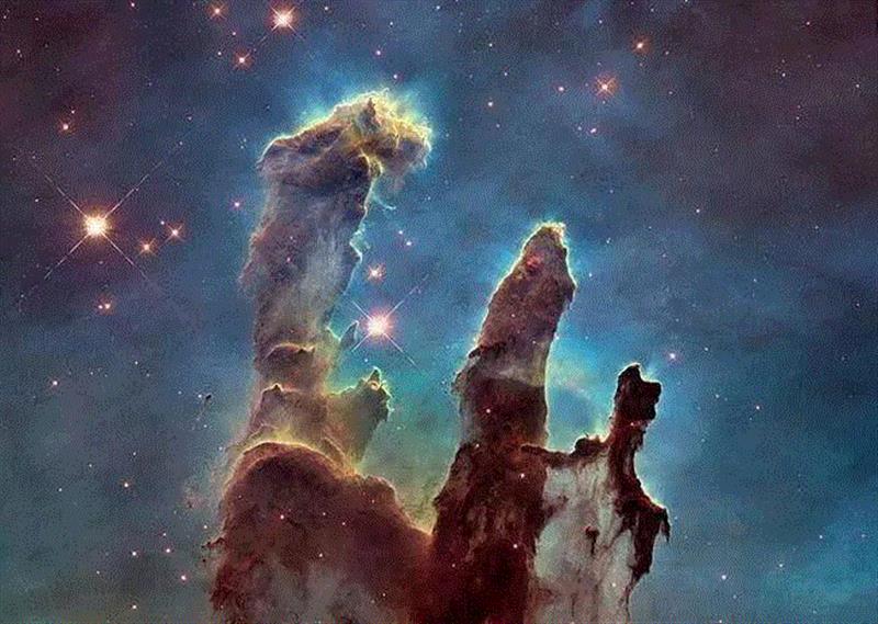 人类首张黑洞照片公布，艺术和太空究竟有什么关系？,太空,黑洞,宇宙,地球,外星,生物,月球,行星,外星人,星空