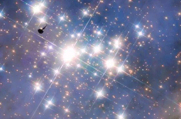 人类首张黑洞照片公布，艺术和太空究竟有什么关系？,太空,黑洞,宇宙,地球,外星,生物,月球,行星,外星人,星空