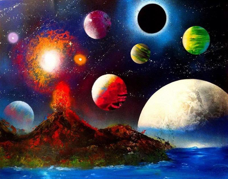 人类首张黑洞照片公布，艺术和太空究竟有什么关系？,太空,黑洞,宇宙,地球,外星,生物,月球,行星,外星人,星空