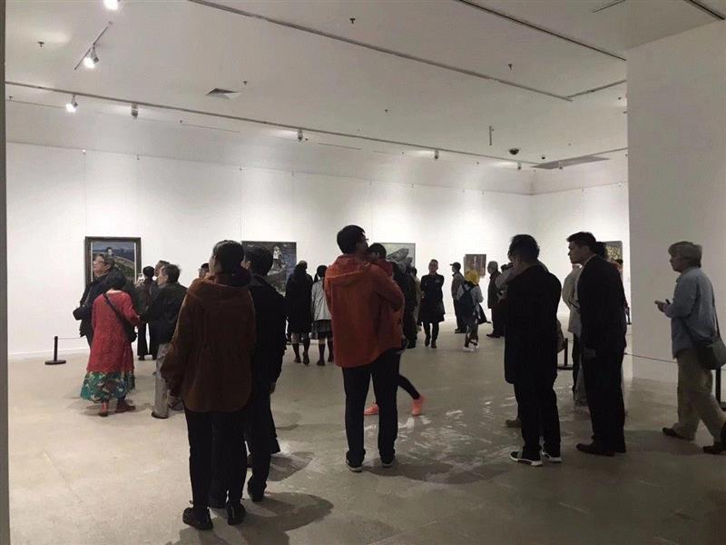 展览现场,