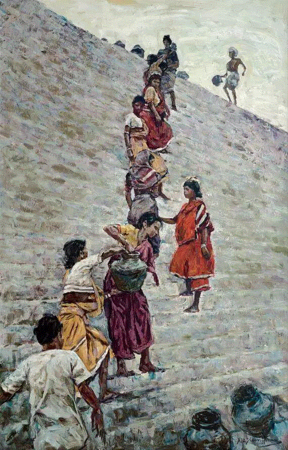 水  222cm×145cm  2011年,
