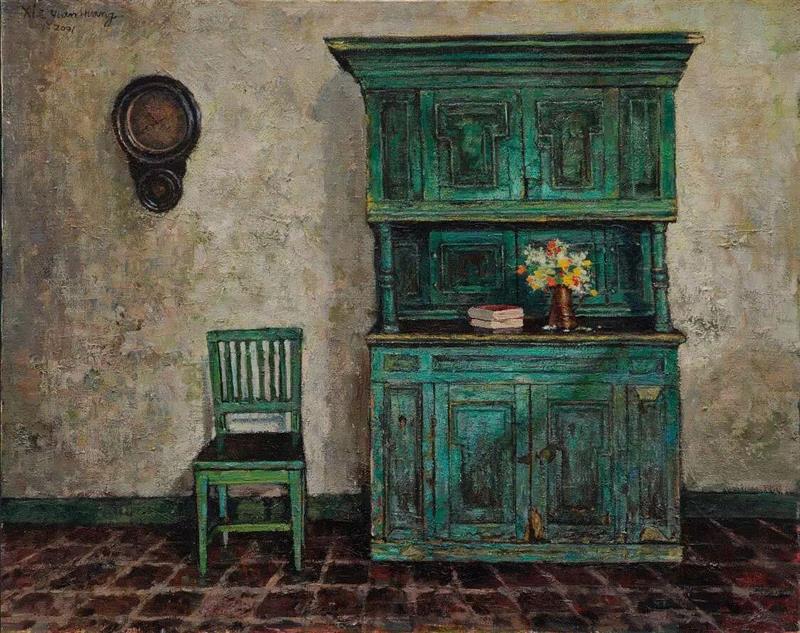 老柜子  60cm×70cm  2001年,
