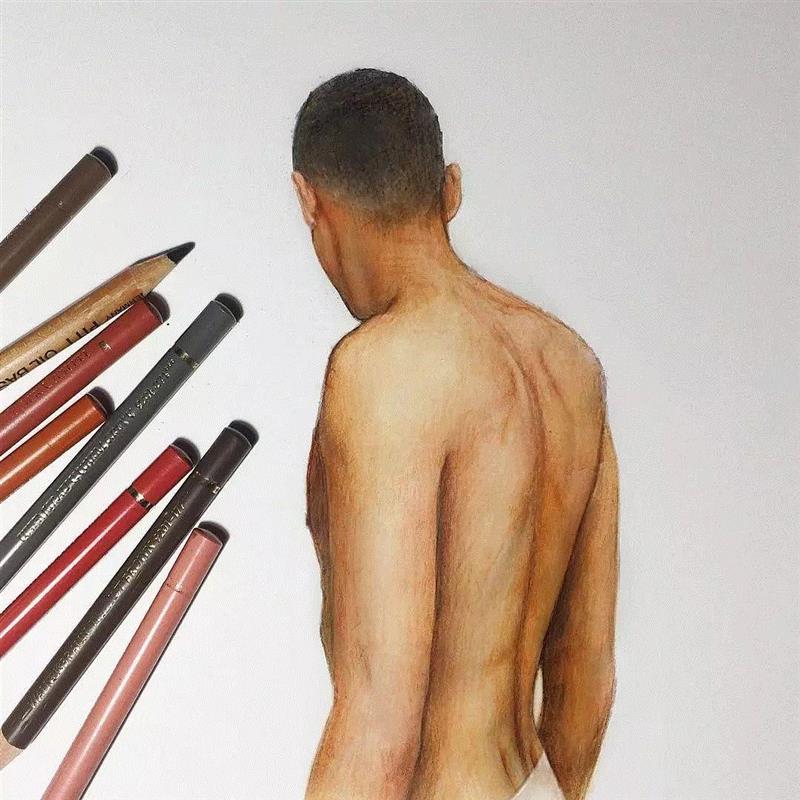 惟妙惟肖,轻松几笔刚刚好~,marat,END