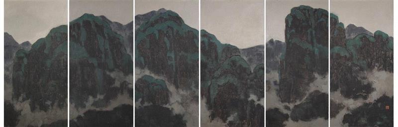 《守望的形式·一》,《瑞容沉春》明天开幕！！！,瑞容沉春,水彩,绝代风华,丝网,版画,雁荡山,直径,图案,油画,材料