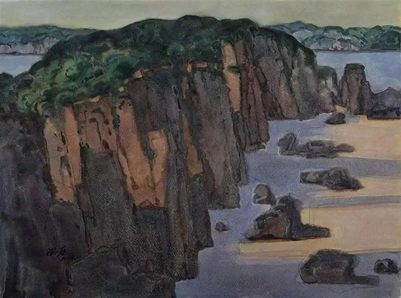《憩系列·三》56×76&nbsp;cm&nbsp; 水彩&nbsp; 2018年,《瑞容沉春》明天开幕！！！,瑞容沉春,水彩,绝代风华,丝网,版画,雁荡山,直径,图案,油画,材料