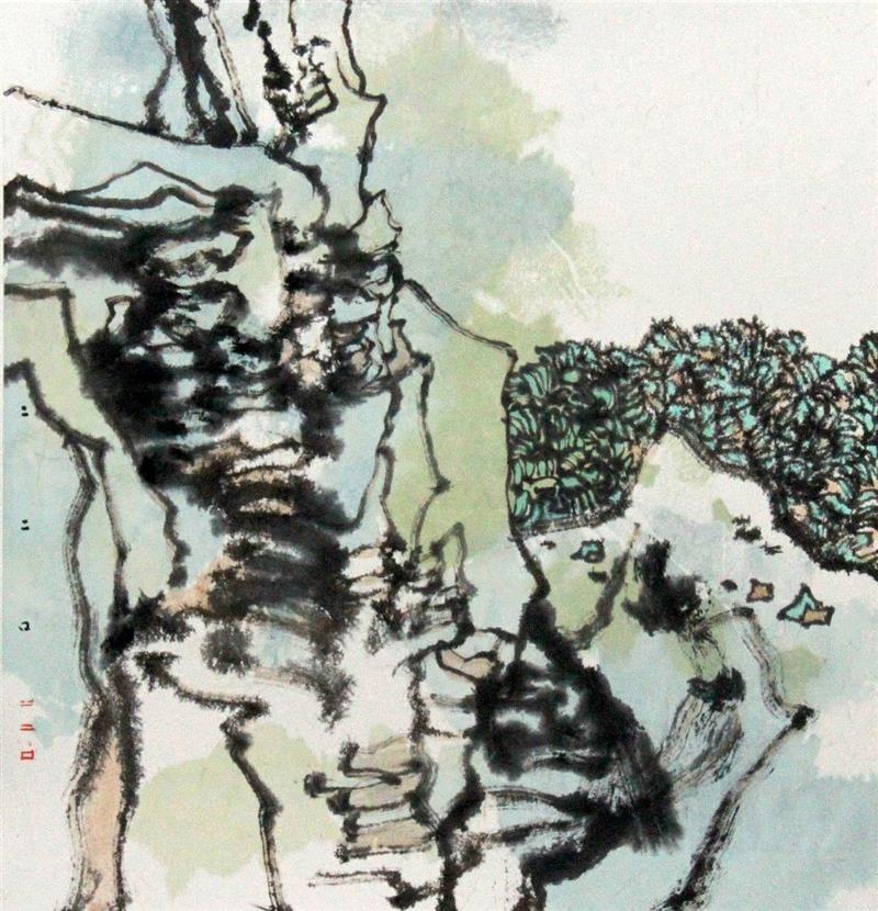 李言 后山系列20190301 ,美博展讯 | 陌上春来缓缓归——2019春季主题艺术展,美博,展讯,艺术展,油画,张晨初,王乐其,李知弥,李言,黄河,何振华