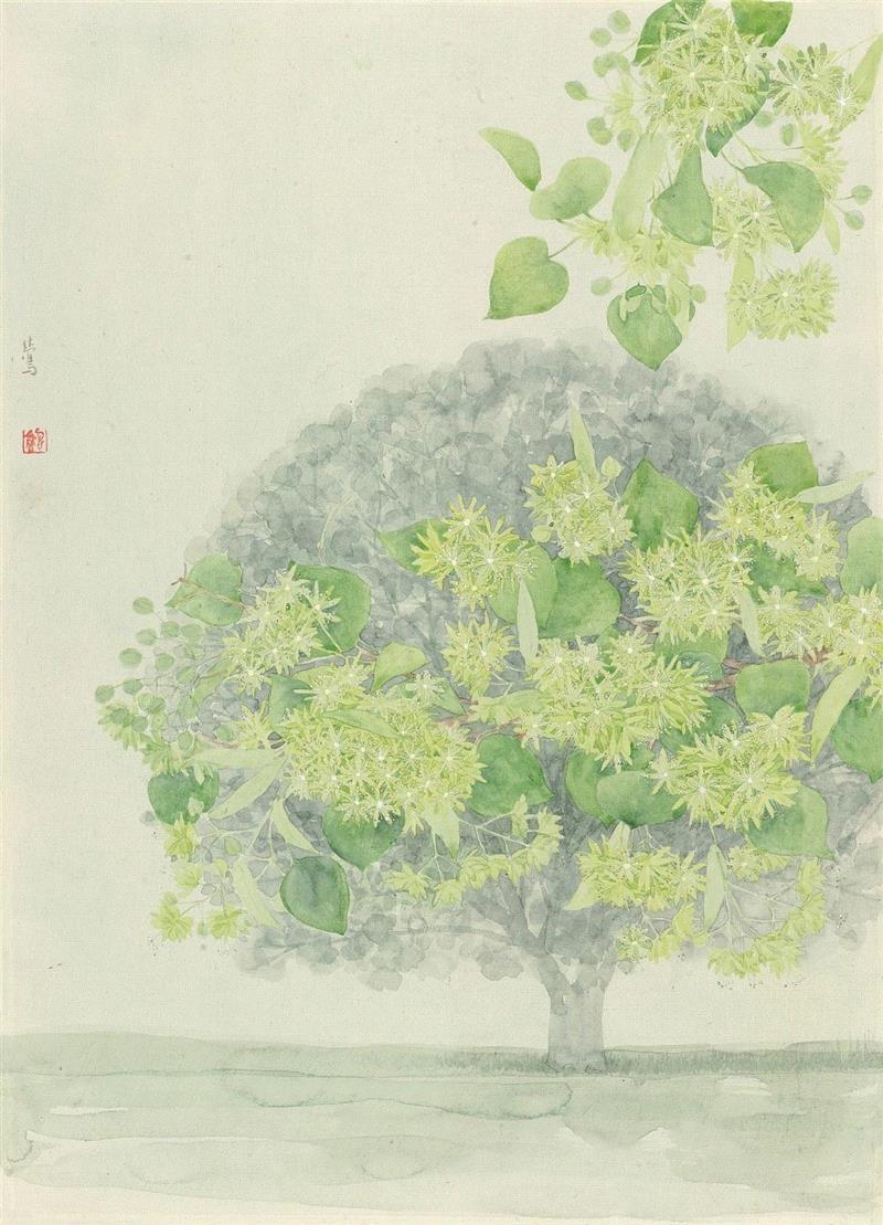 鲍莺 捷克国树椴树 ,美博展讯 | 陌上春来缓缓归——2019春季主题艺术展,美博,展讯,艺术展,油画,张晨初,王乐其,李知弥,李言,黄河,何振华